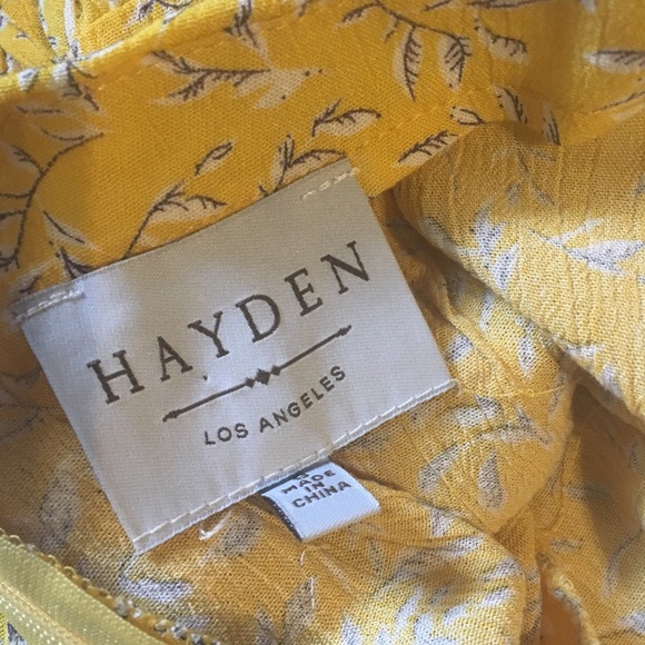 Yellow Wrap Skirt - Picture 4 of 5